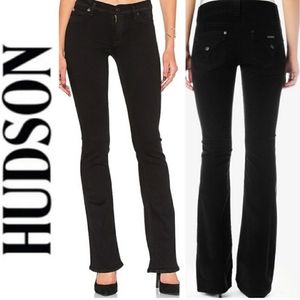 Hudson Classic Black Bootcut Jean Size 24